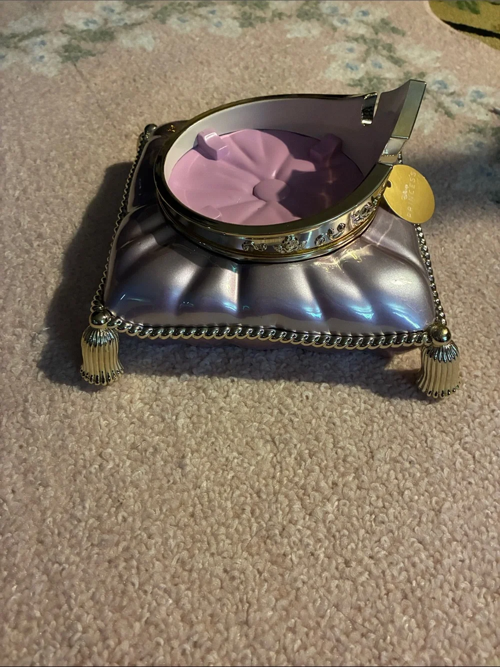 Disney Princess Iridescent Pink Crown Wristlet
